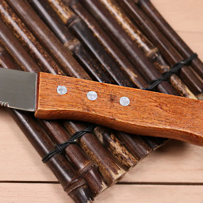 Hetoria Layered Bread Slicer with Serrated Blade for Baking