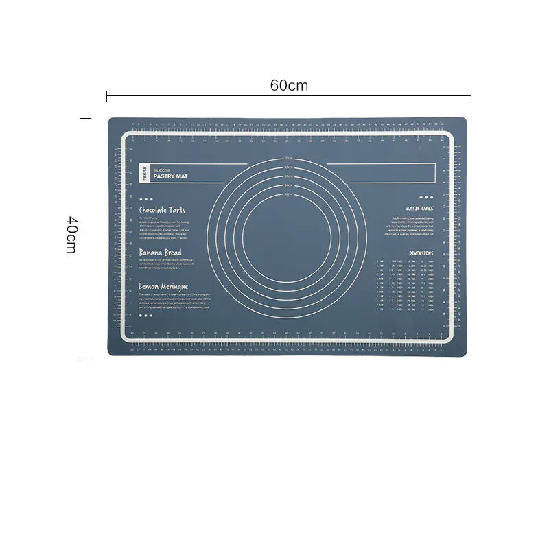 Hetoria Slip Rolling Pin and Large Non-Stick Matn